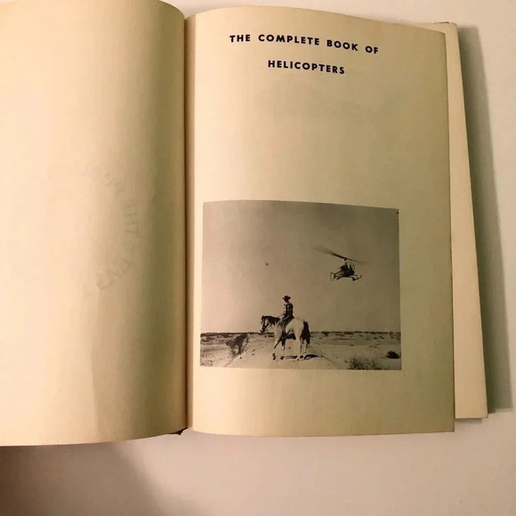 Vintage 1954 The Complete Book Of Helicopters D N Ahnstrom Ex Lib Book - Picture 9 of 16